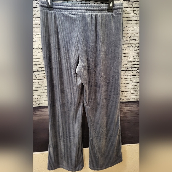 DANSKIN Ribbed Velour Long Sleeve Top & Pants Size Large - Picture 5 of 7